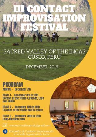 Encuentro de Contacto Improvisación en el Valle Sagrado de los Incas - Ashram Valle Sagrado - Calca, Peru