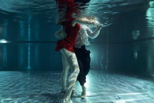 Aquatic Contact Impro Tango in thermal waters - Crucenia Thermen - Bad Kreuznach, Germany