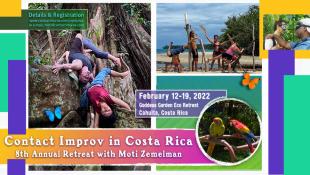 Contact Improv in Costa Rica - Goddess Garden Retreat Center - Cahuita, Costa Rica