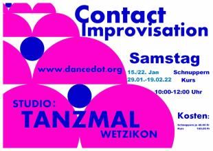 Contact Improvisation Schnuppern/Kurs - TANZMAL - 8620 Wetzikon, Switzerland