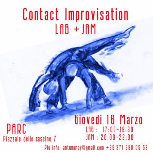 Contact Improvisation LAB+JAM - PARC performing art research center - Firenze, Italy