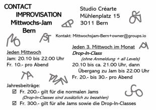 Mittwochs-Jam - Atelier Crearte - Bern, Switzerland