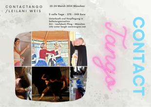 Contactango with Leilani Weis  22-24 March 2024 - Munich - Lachdach Pling München - München, Germany