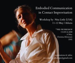 Embodied Communication in Contact Improvisation | Workshop with Nita Little in Athens - SHU REN KAN Aikido Dojo - Athens, Greece