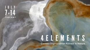 4Elements - Contact Improvisation Retrat in Nature - Il Mulino - Pian di Scó - Arezzo, Italy