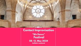 Contact Improvisation "We Dance" Festival , 08. -12. Mai 2024 - Kulturkirche Paulus : Steinenring 20, Basel - Basel, Switzerland