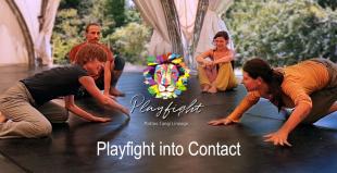 Workshop "Playfight into Contact" before the Special Friday Jam - Tanzwerkstatt Zürich - Zürich, Switzerland