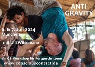 ANTI GRAVITY - Contact Improvisation Workshop with Ulli Wittemann in Munich - Lachdach Pling München - München, Germany