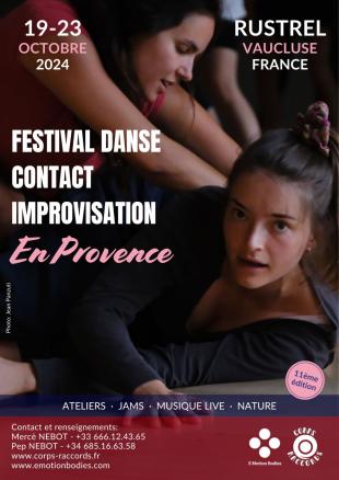 International Contact Improvisation Festival En Provence Autumn- 19-23 October 2024 - Rustrel - 11th Edition - Rutrel - Rustrel, France