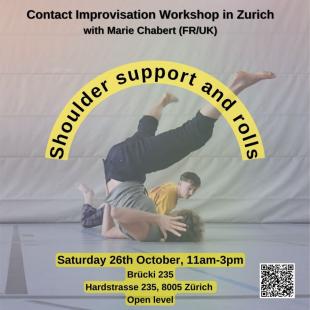 Shoulder support and rolls - with Marie Chabert (FR/UK) - Brücki 235 - Zürich, Switzerland