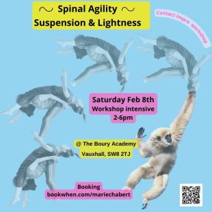 Spinal Agility: Suspension & Lightness - The Boury Academy - London, United Kingdom