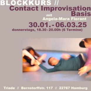 Blockkurs Contact Improvisation Basis - TRIADE – Center for Dance, Improvisation and Performance  - Hamburg, Germany