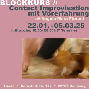 Blockkurs Contact Improvisation mit Vorerfahrung - TRIADE – Center for Dance, Improvisation and Performance  - Hamburg, Germany