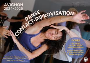 Cours Réguliers Danse Contact-Improvisation - Ecole Danse & Etre - Avignon, France