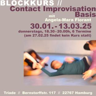 Blockkurs Contact Improvisation Basis - TRIADE – Center for Dance, Improvisation and Performance  - Hamburg, Germany