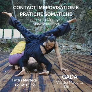 CONTACT IMPROVISATION E PRATICHE SOMATICHE - GADA PLAYHOUSE - Firenze, Italy