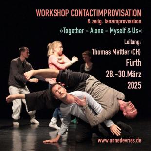 Contactimprovisation & zeitgenössische Tanzimprovisation - Chakra Dance Center - Fürth, Germany