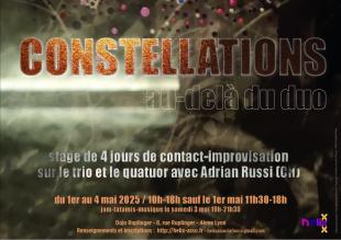 Stage 4 jours "Constellations" avec Adrian Russi - DOJO Ruplinger - Lyon, France