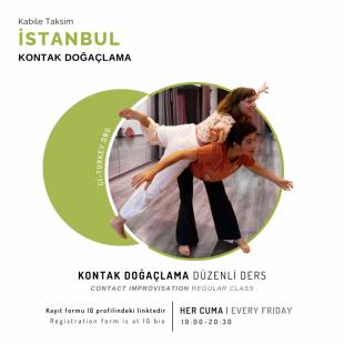 Contact Improvisation Class - Kabile Sirk ve Sahne Sanatları - İstanbul, Turkey
