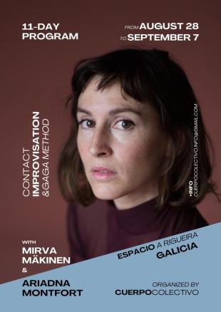 CONTACT IMPROVISATION + GAGA METHOD // 11-Day Program // Mirva Mäkinen + Ariadna Montfort - Espacio A Rigueira - Lugo, Spain