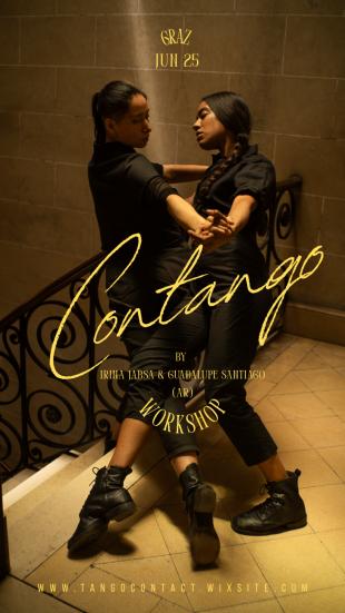 Contactango Workshop mit Guadalupe Santiago und Irina Jabsa (ARG) - Institut Hara - Vienna, Austria
