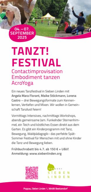 TANZT! Festival im Ökodorf Sieben Linden - Ökodorf Sieben Linden - Beetzendorf, Germany