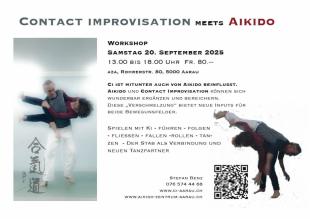 Contact Improvisation meets Aikido - Aikido Zentrum Aarau - Aarau, Switzerland