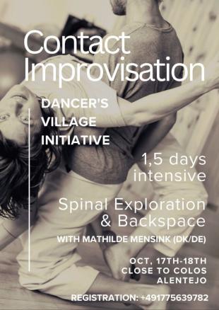 Spinal Explorations and the Backspace - Dancers' Village Portugal - Colos, Portugal