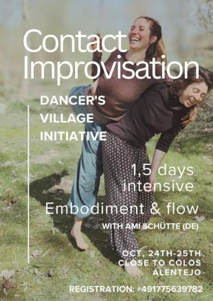 Embodiment, aliveness & flow Find the Sweet Spot where movement happens naturally - Dancers' Village Portugal - Colos, Portugal