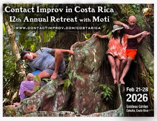 12th Annual Contact Improv Retreat in Costa Rica w/ Moti - Goddess Garden Retreat Center - Cahuita, Costa Rica