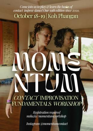 Momentum Contact Improv Fundamentals Workshop - Koh Phangan Island - Koh Phangan, Thailand