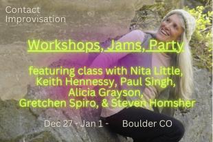 Nita Little's 75 Birthday Workshop - ft. Keith Hennessy, Paul Singh, Alicia Grayson, Gretchen Spiro & Steven Homsher - Boulder Circus Center - Boulder, United States