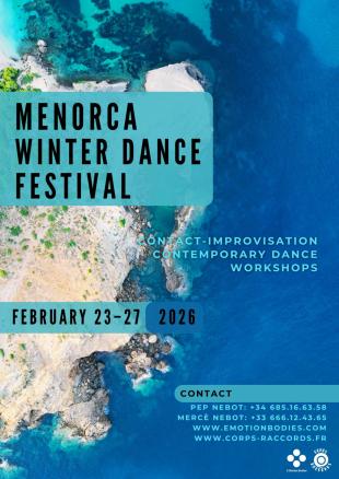 Menorca Winter Dance Festival - 23-28 February 2026 - Menorca (Ciutadella) - Rutrel - Rustrel, France