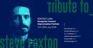 Kontaktland - Tribute to Steve Paxton - Three treasures valley - Bátonyterenye, Hungary