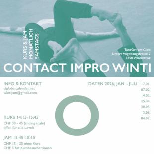 Contact Improvisation Winterthur - Tanzort am Gleis - Winterthur, Switzerland