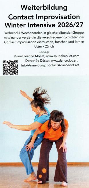 Weiterbildung · Winter Intensive in CI - Studio MOVITY - Uster, Switzerland