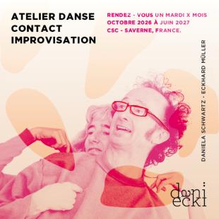 ATELIER DANSE CONTACT IMPROVISATION - Centre Socio Culturel - Saverne, France
