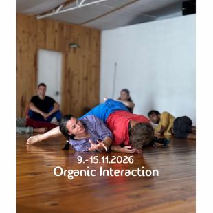 ORGANIC INTERACTION  From the Fluids into Gravity Body-Mind Centering® and Contact Improvisation Intensive - SerVivo - Palmela, Portugal