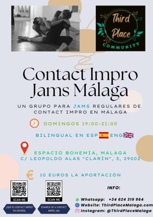 Contact Impro Sunday evening jams - ESPACIO BOHEMIA - Malaga, Spain