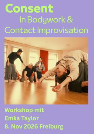 Consent in Bodywork & Contact Improvisation - Studio Corpo - Freiburg, Germany